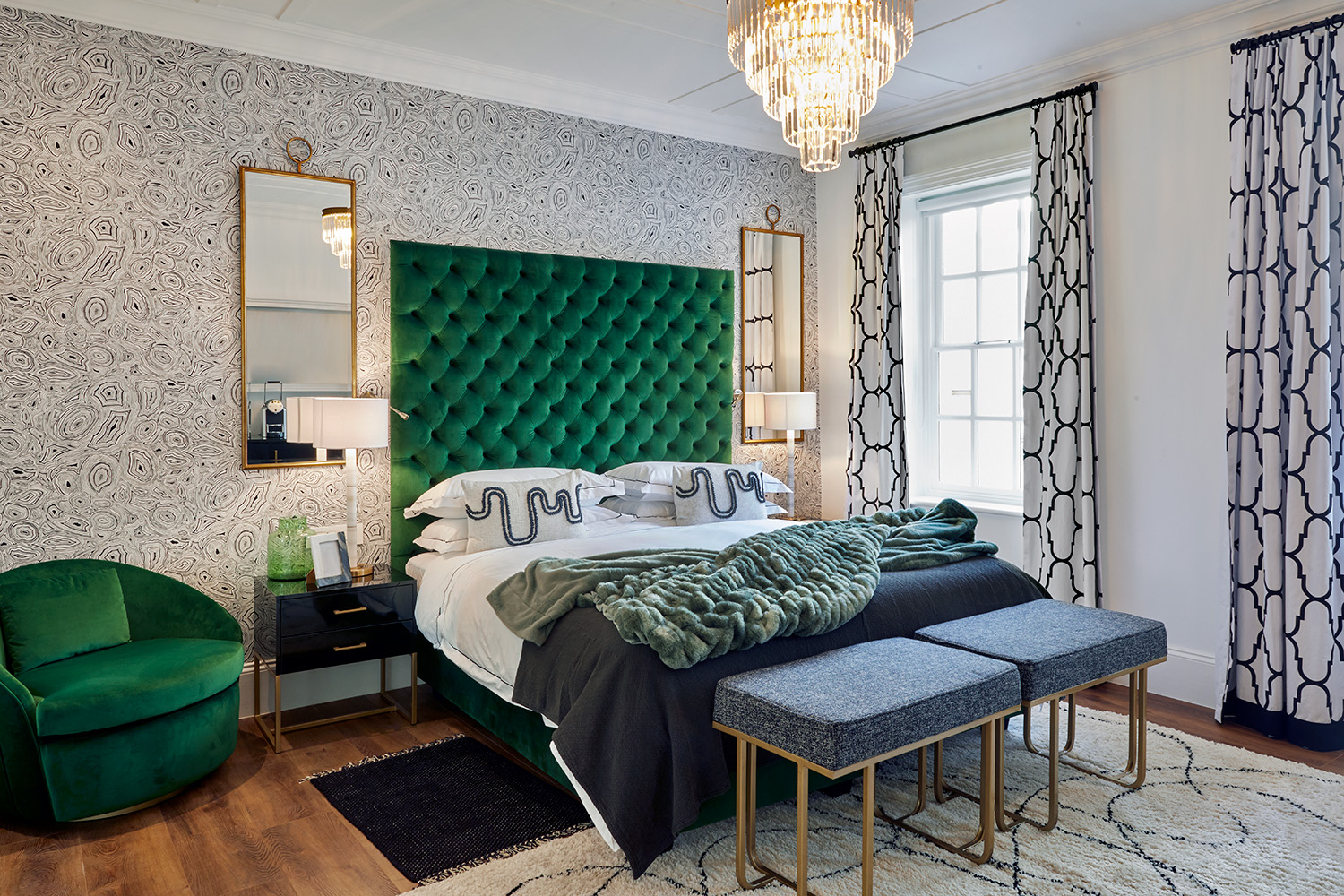 Accommodation interior at Cape Cadogan.