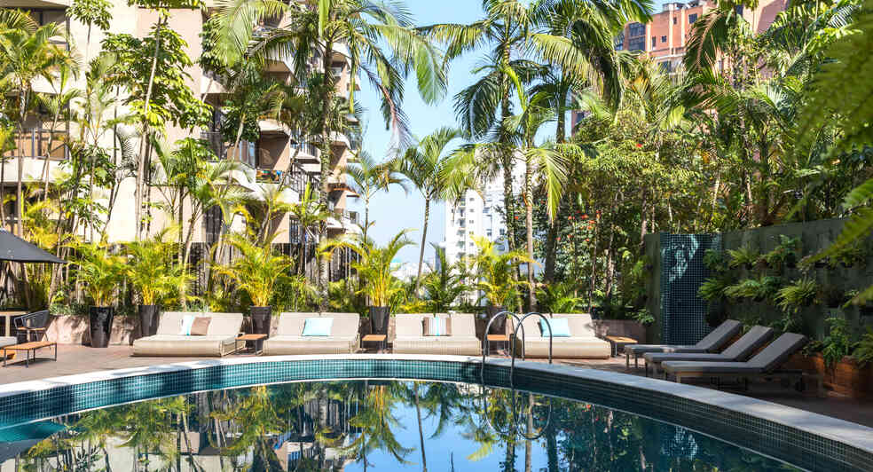 Pool or wellness setting at Tivoli Mofarrej São Paulo.