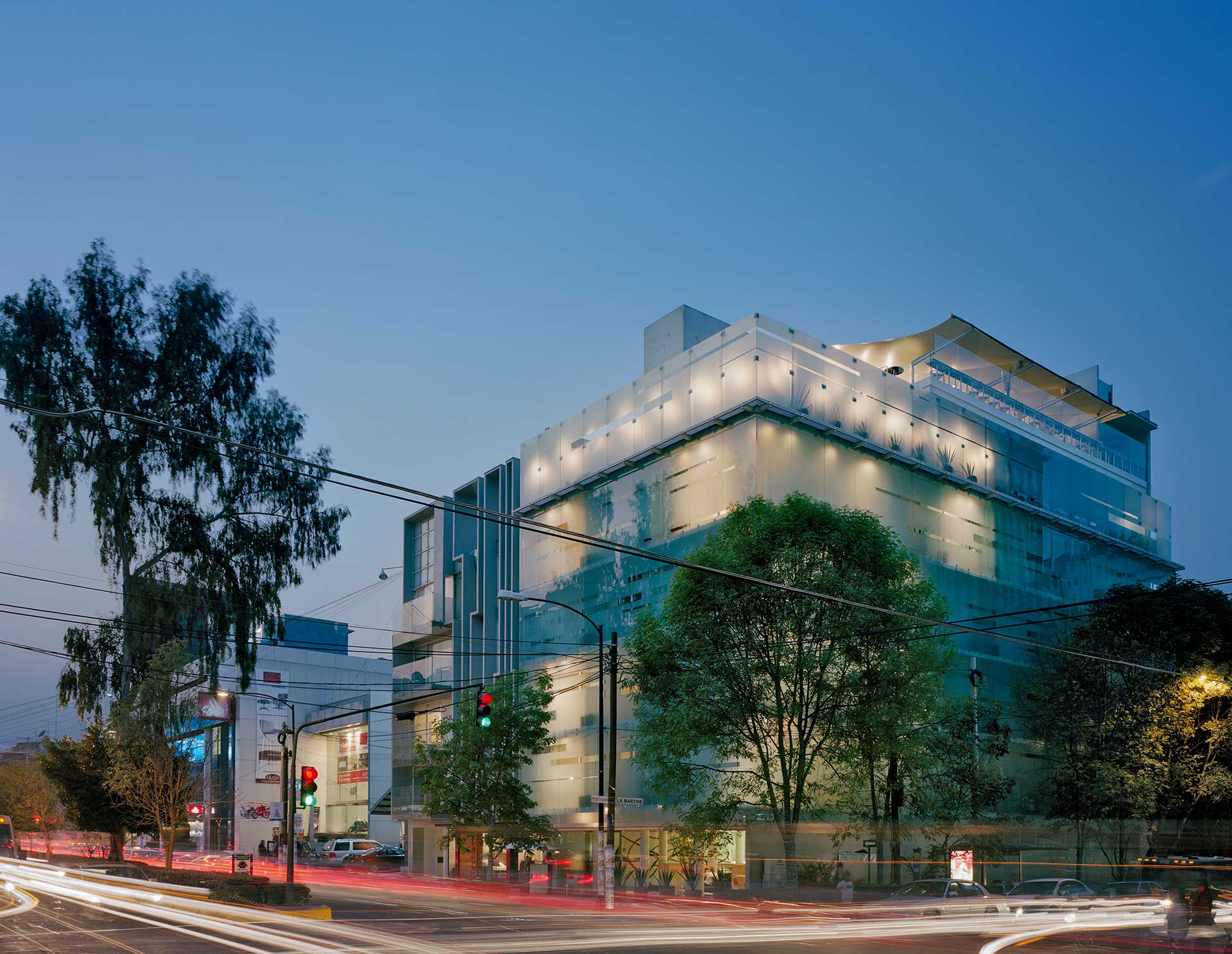 Hotel exterior at Habita.